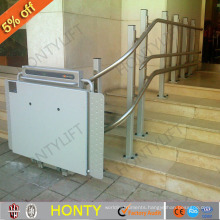 250kg electrical wheelchair stair climbing platform lift for handicapped